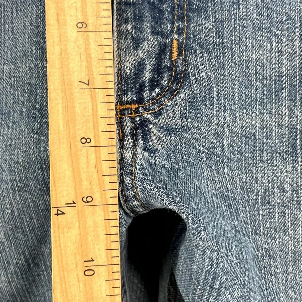 Carhartt Jeans Womens 34x30.5*‎ Blue Whisker Denim Relaxed Fit Rugged Workwear